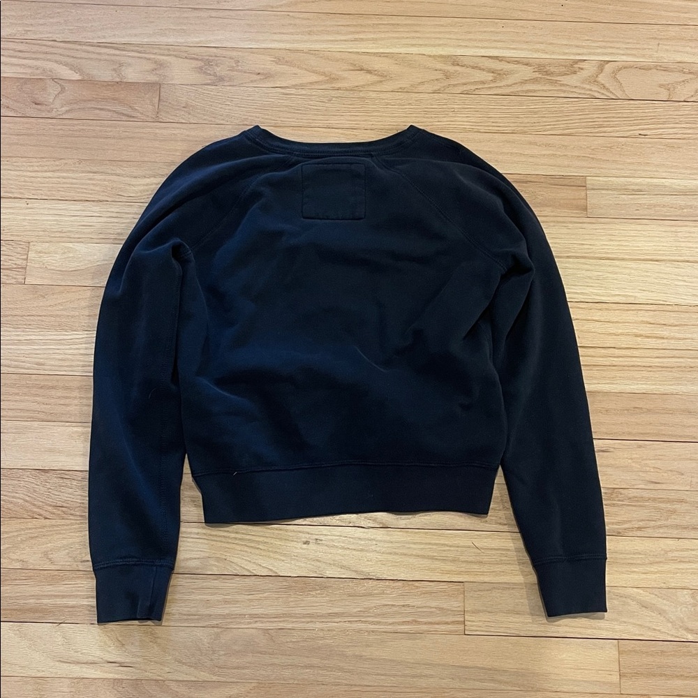 Abercrombie & Fitch Navy Women's Crew Neck Sweater size S good condition - Picture 5 of 6